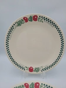 Vtg Corelle Farm Fresh Dinner Plates 6 Piece Set 10¼" - Picture 1 of 10