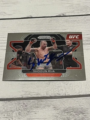 Maurício Rua Shogun Signed Card UFC Panini Prizm JSA COA IP Auto Autographed a - Image 1 of 3