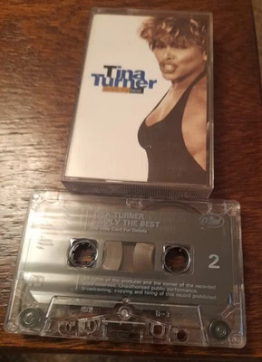 music cassette tape tina turner simply the best 1991 Album Very Good Condition - Image 1 of 4