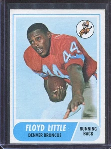 1968 Topps Football # 173 Floyd Little "ROOKIE" (NM) Near Mint - Picture 1 of 2