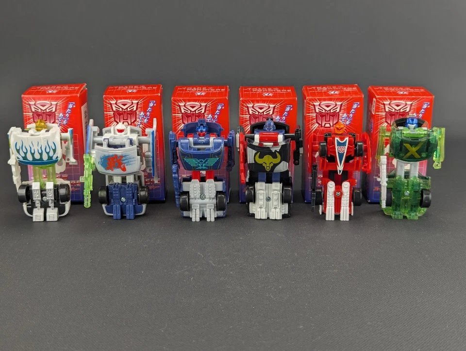 Transformers Car Robots Super Spychangers Set complete Takara RID 2001 Lottery - Image 1 of 4
