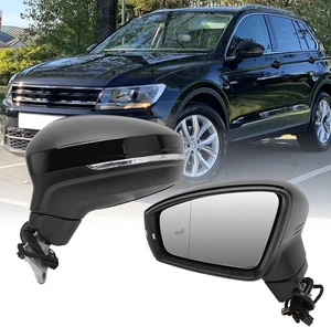 Left Driver Electric Side Mirror Compatible Side, Bright Black  - Bild 1 von 8