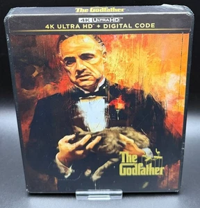 THE GODFATHER 50TH ANNIVERSARY 4K UHD BLU-RAY STEELBOOK *NEW & SEALED* - Picture 1 of 20