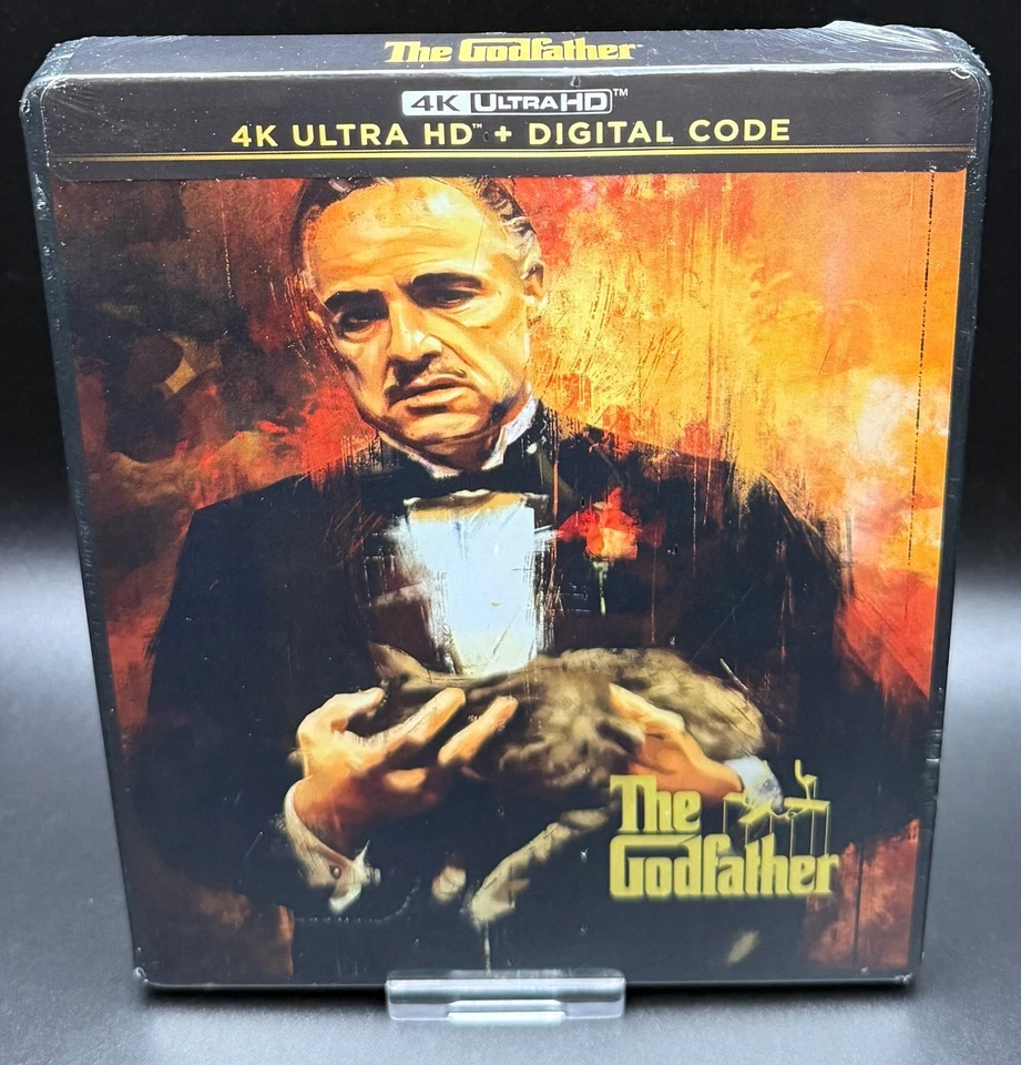 THE GODFATHER 50TH ANNIVERSARY 4K UHD BLU-RAY STEELBOOK *NEW & SEALED* - Image 1 of 4