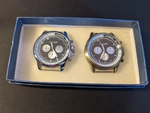 2 JewelryKC Herren Chronograph Uhr Gesichter Japan Uhrwerk 3ATM Edelstahl Gehäuseteile - Bild 1 von 4