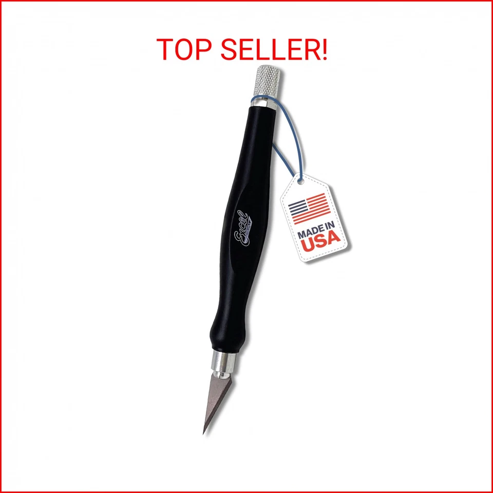 Excel Blades Fit Grip Hobby Knife With #11 Blade - Ultra Sharp Knife With Carbon - Image 1 of 2