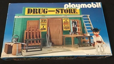 Playmobil 3462 ~ Western Drug Store ~ 1984 ~ See Images ~ OEJ - image 1 of 4