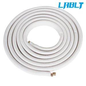 Etikett 1/4 Zoll - 3/8 Zoll Durchmesser 25 Fuß Installationsset für Mini Split Wärmepumpensysteme - Bild 1 von 7