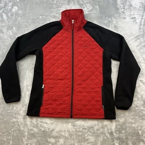 Lauren Active Ralph Lauren Jacke Damen Large Rot Stepp Fleece Activewear - Bild 1 von 6