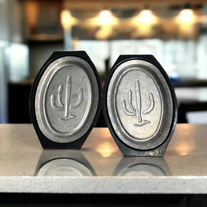 Vintage Nordic Ware Cactus Steakhouse Fajita Serve A Sizzler Platters Plate Set - Picture 1 of 10