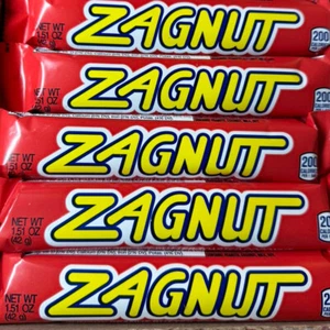 12 barras de caramelo de coco con mantequilla de maní Zagnut envueltas a granel ENVÍO GRATUITO bajas 48 ESTADOS - Imagen 1 de 5