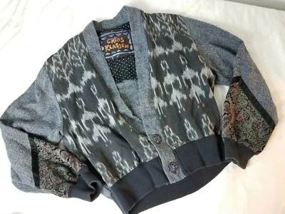 Chris Klassen 俄亥俄州艺术家制作设计师女士夹克灰色 80 年代 90 年代  — 第 1/4 张图片