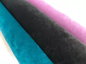 VELVET FABRIC UPHOLSTERY fabric 140cms wide BY LAURA ASHLEY SMOOTH FINISH - Picture 1 of 10