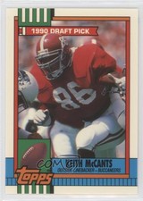 1990 Topps Collector's Edition (Tiffany) Keith McCants #399 Rookie RC