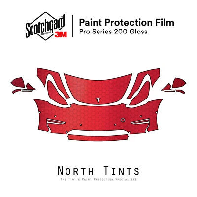 Tesla Model Y 2020-2022 3M PRO Series 200 Paint Protection Film Clear Bra PPF - Image 1 of 4