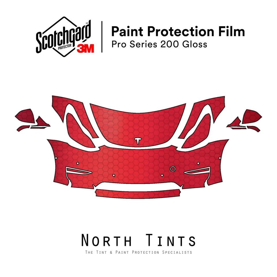 Tesla Model Y 2020-2022 3M PRO Series 200 Paint Protection Film Clear Bra PPF - Image 1 of 4