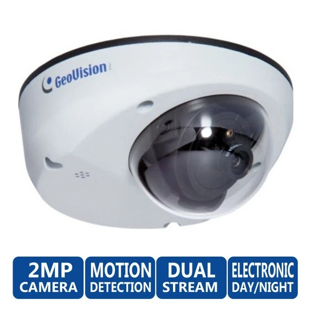 GeoVision GV-MDR220 Rugged 2MP Low Lux mini IP Security Camera - Image 1 of 2