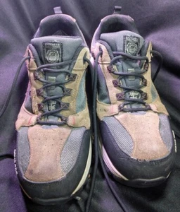 SKECHERS GREETAH COMP TOE ARBEITSSCHUHE Herren Größe 10,5 Braun Leder F2412/2413-11 - Bild 1 von 12