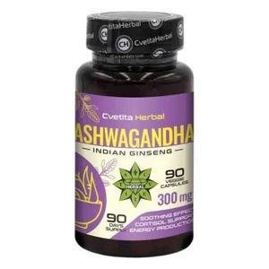 Ashwagandha Bloqueador de Cortisol Hierba Adaptógena Withania Somnifera 90 Cápsulas - Imagen 1 de 6