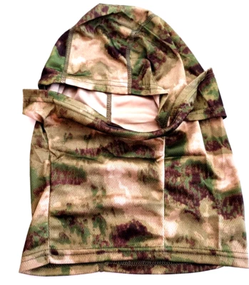 Hunting Mask Camouflaged Multicolored Green Multi-Functional Wear. - Image 1 of 4