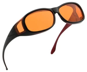Fitover Blue Light Blocking Computer Glasses with Orange Tinted Sleep Glasses... - Picture 1 of 7