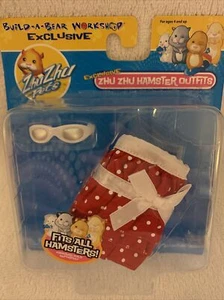 NUEVO ZHU ZHU MASCOTAS HÁMSTER VESTIDO Y SOMBRERO PARA TODOS LOS HÁMSTERS - Imagen 1 de 2