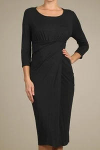 NWOT STWELVE JERSEY CLASSIC BLACK DRESS GREAT CONDITION LARGE L - Picture 1 of 5