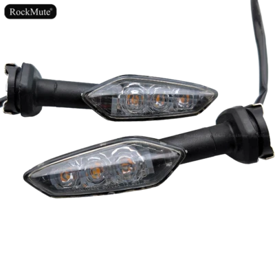LED Turn Signal Indicator For Kawasaki ER6N KLR650 ZRX1200R ZH2 Z1000 Versys 650 - Image 1 of 2