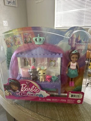 MATTEL Barbie Dreamtopia Princess Adventure Chelsea Playset Storytime