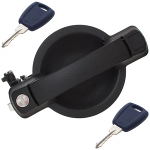 MANIGLIA ESTERNA PORTA POSTERIORE CON SERRATURA PER FIAT DOBLO I MK1 2000-2010 - Imagen 1 de 2