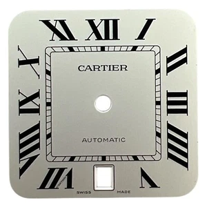 Genuine Cartier Santos 39.8mm Roman Dial Silver WSSA0018 - Picture 1 of 4