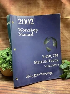 2002 F-650, 750 MEDIUM TRUCK WORKSHOP MANUAL V2 *FREE SHIPPING* B-22 #135 - Picture 1 of 4