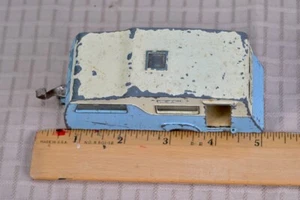 Dinky Toys #190 Caravan Camper - Baby Blue & Cream White- Meccano England 1950s - Picture 1 of 10