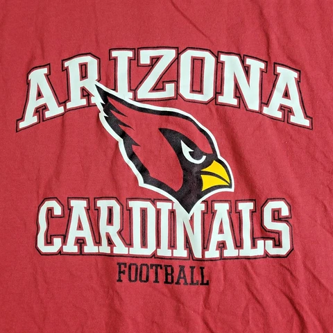 Arizona Cardinals shirt xl Mens Team Apparel Red Short Sleeve Cover