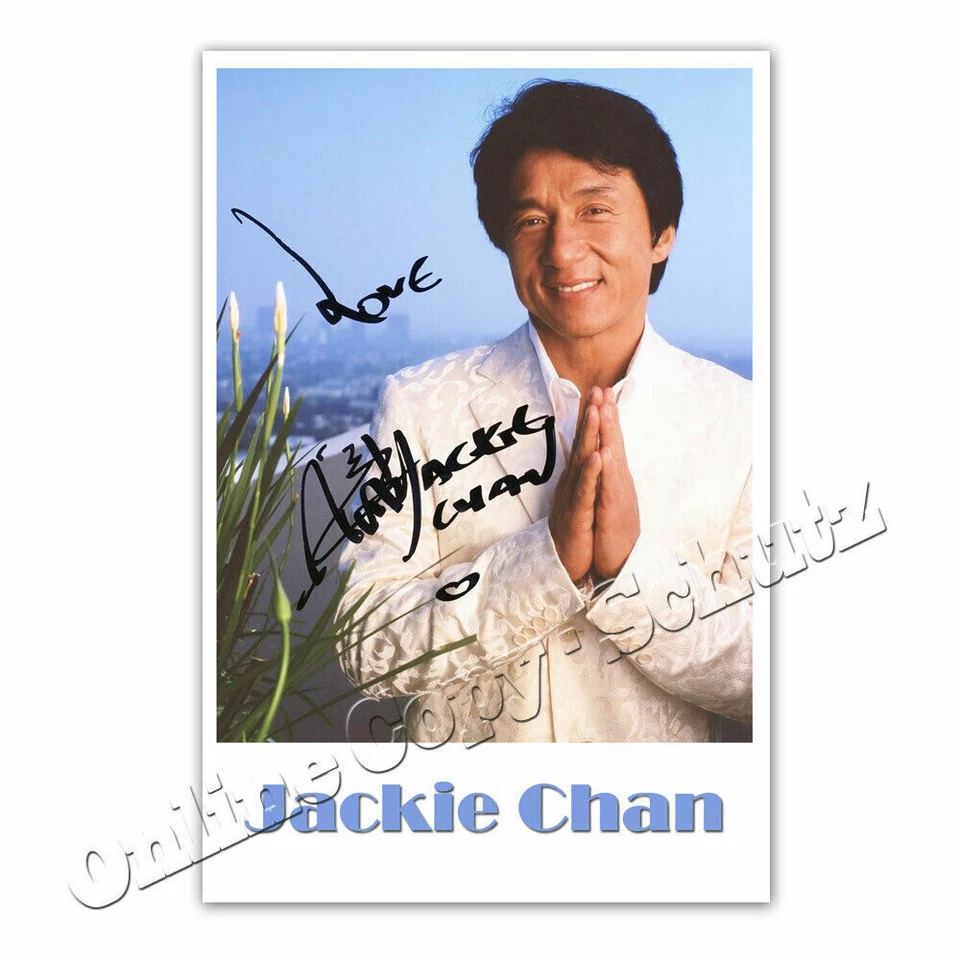 Jackie Chan  -  Autogrammfoto  ² - Bild 1 von 1