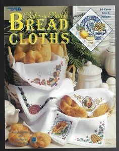 Leisure Arts ~Bread Cloths~16 Designs-Cross Stitch Leaflet #3745 - Picture 1 of 3