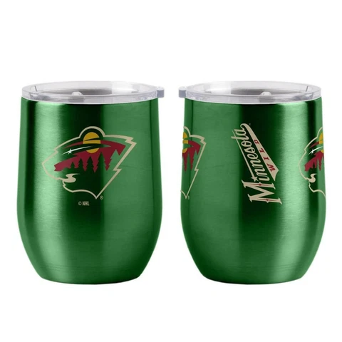 Minnesota Wild 16oz Curved Ultra Travel Tumbler [NEW] NHL Cup Mug Coffee Cover