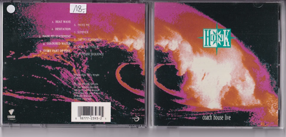 Honk – Coach House Live CD Restless Records - Bild 1 von 1