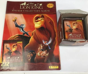 1995 Panini Disney The Lion King Stickers Album + 41 Stickers Packs/6 stickers/p - Picture 1 of 4