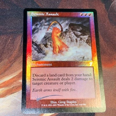 Seismic Assault X1 Mtg Seventh 7th Edition Foil Lp - Image 1 of 4