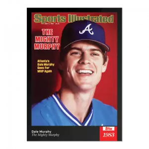 2021 TOPPS X SPORT ILLUSTRIERT #50 DALE MURPHY - DIE MÄCHTIGE MURPHY - Bild 1 von 2