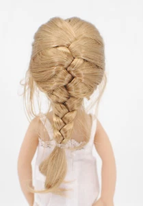 Boneka Wig French Braid 6-7inch/15,5 -18 CM Fits Li'L Dreamer, - Picture 1 of 4