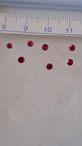 RUBINO BIRMANO  NATURALE  CARATI 0,80 - Imagen 1 de 3