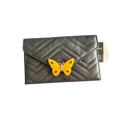 Bolso de Mano Republic Clásico Butterfly Cuero Vegano Nuevo con Etiquetas Foto 1 de 4
