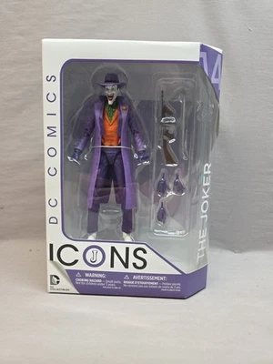 DC Comics ICONS THE JOKER DC Collectibles Action Figure New - Image 1 of 4