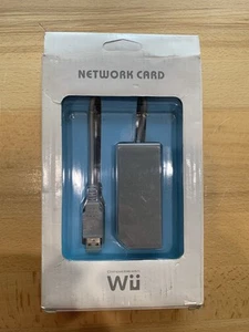 Genuine Nintendo Wii Switch LAN Official Ethernet Adapter RVL-015 Boxed - Picture 1 of 5