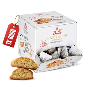 Belli Cantuccini mit Mandeln, 60 einzeln verpackte Kekse à 10g pro Box - Bild 1 von 6