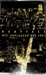 Baby Face MTV Unplugged NYC 1997 Vintage Cassette Tape VGC - Picture 1 of 3