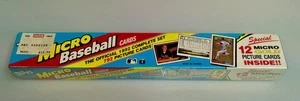 1992 Topps Micro Baseball Komplettsatz (792 Karten + 12 Micro Gold) SEALED - Bild 1 von 4