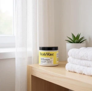 Fresh Wave Odor Removing Gel LEMON 15 Oz New Plant Based USA - Picture 1 of 3